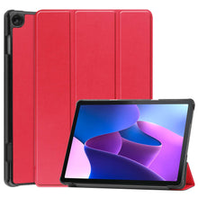 Lenovo Tab M10 (3rd gen) Trifold Bookcase Hoes - Rood