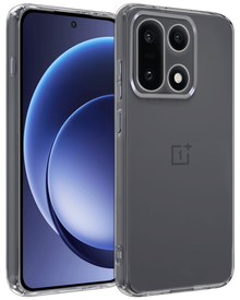 OnePlus 15 Hoesje Siliconen Backcover Lichtgewicht - Transparant