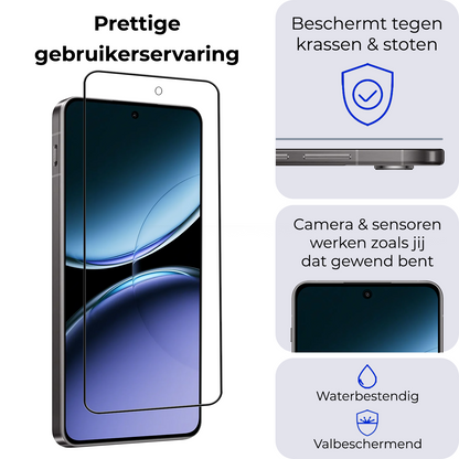Oneplus Nord 4 Screenprotector Gehard Glas - Full Screen