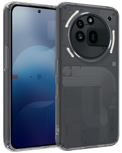 Nothing Phone 3a Pro Hoesje Siliconen Backcover Lichtgewicht - Transparant