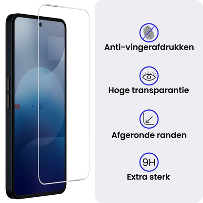 Nothing Phone 3a Pro Screenprotector Gehard Glas - Anti-kras