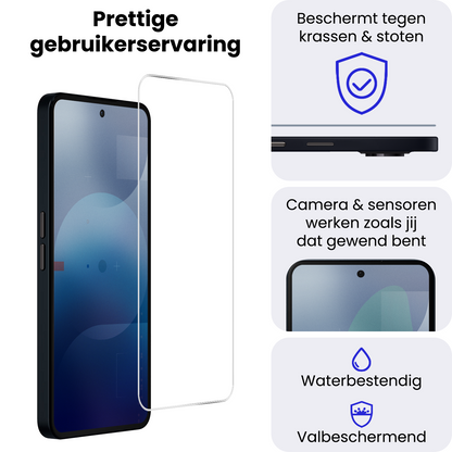 Nothing Phone 3a Screenprotector Gehard Glas - Anti-kras