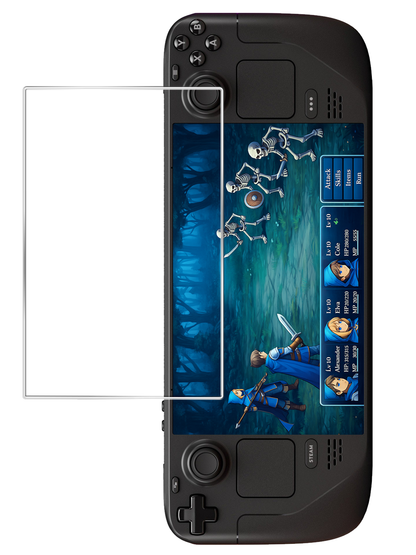 Steam Deck OLED Screenprotector Gehard Glas - Anti-kras