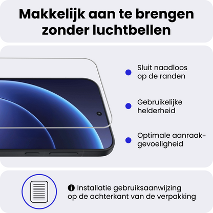 OnePlus 15 Screenprotector Gehard Glas - Anti-kras