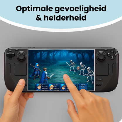 Steam Deck OLED Screenprotector Gehard Glas - Anti-kras