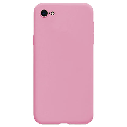 iPhone 7 Hoesje Siliconen Backcover Lichtgewicht - Donkerroze