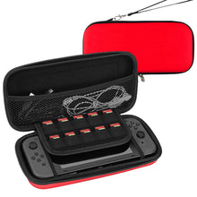 Hard Cover Hoes met Koord voor Nintendo Switch Lite - Rood