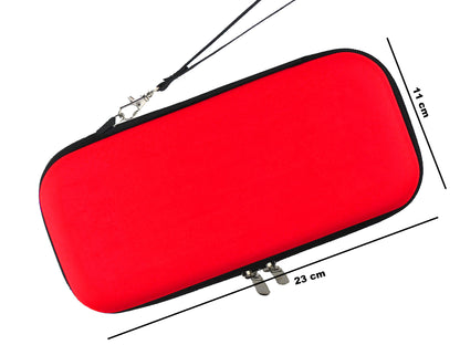 Hard Cover Hoes met Koord voor Nintendo Switch Lite - Rood