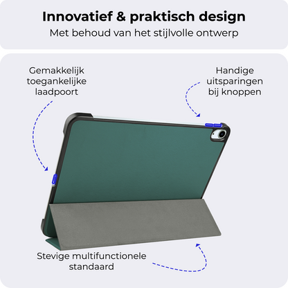 iPad Air 2024 (13 inch) Hoesje Book Case - Donkergroen