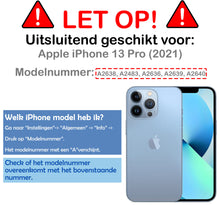 iPhone 13 Pro Screenprotector Gehard Glas - Anti-kras