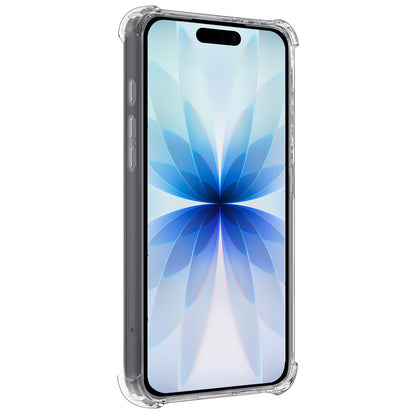 iPhone 17 Hoesje Shockproof Backcover Siliconen - Transparant