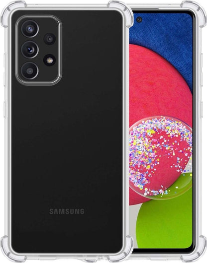 Samsung A52s Hoesje Shockproof Backcover Siliconen - Transparant