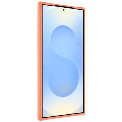 Samsung S25 Ultra Hoesje Siliconen Backcover Lichtgewicht - Perzik