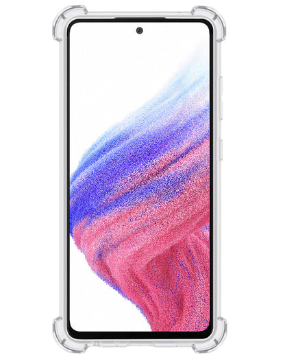 Samsung A53 Hoesje Shockproof Backcover Siliconen - Transparant