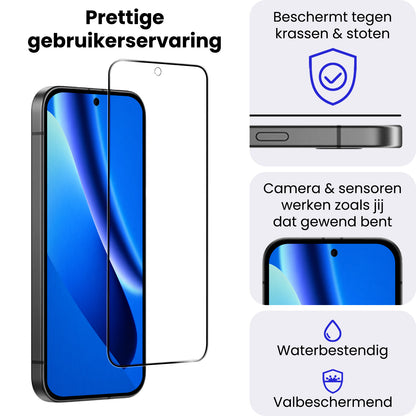 Google Pixel 10a Screenprotector Gehard Glas - Full Screen