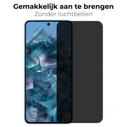 Google Pixel 8 Pro Screenprotector Gehard Glas - Privacy