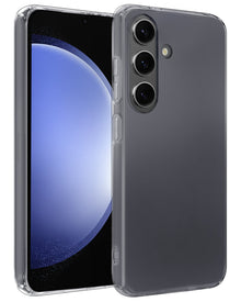Samsung S23 FE Hoesje Siliconen Backcover Lichtgewicht - Transparant