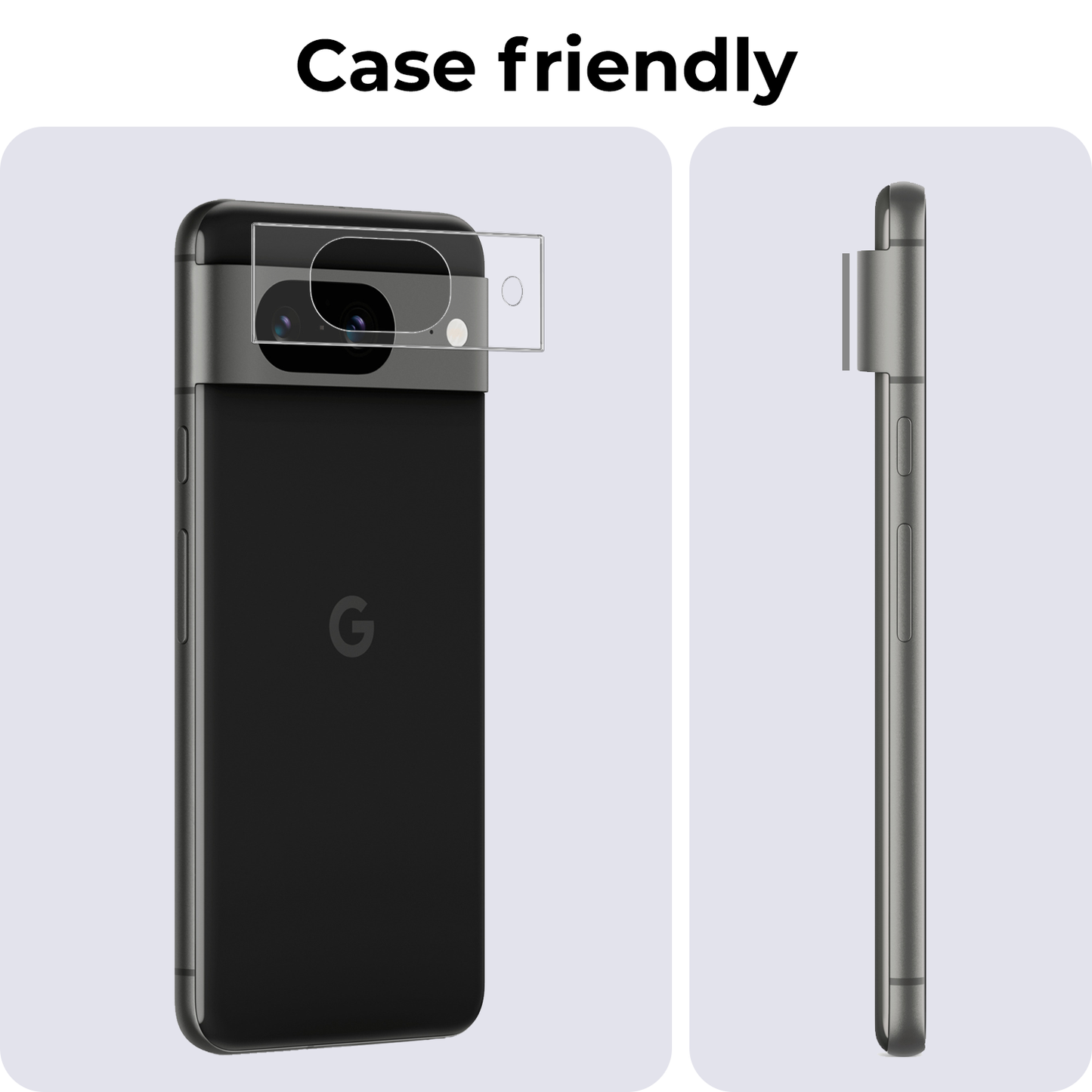 Google Pixel 8a Camera Lens Protector Tempered Glass