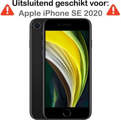 iPhone SE 2020 Hoesje Siliconen - Wit