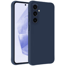 Samsung A35 Hoesje Siliconen Backcover Lichtgewicht - Donkerblauw