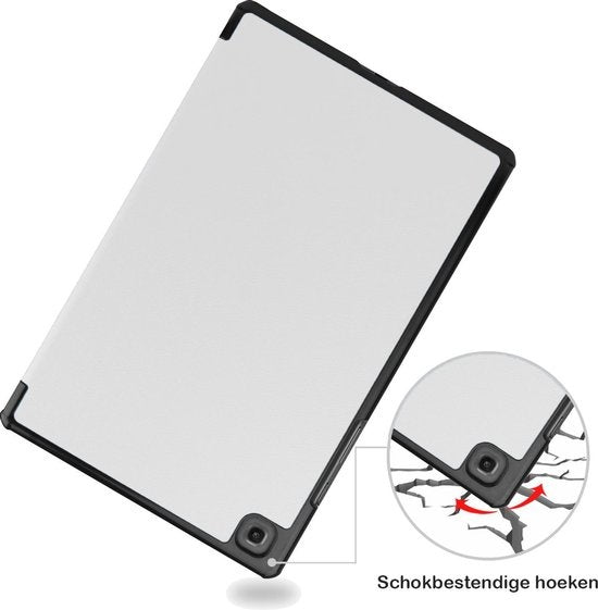 Samsung Galaxy Tab A 8.0 (2019) Hoesje Book Case - Wit