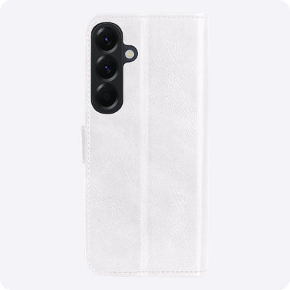 Samsung A57 Hoesje Bookcase Cover met Kaarthouder - Wit