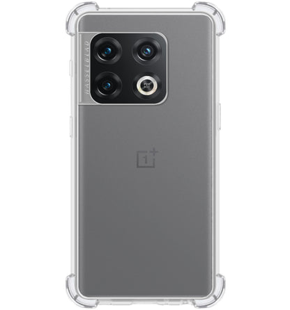 OnePlus 10 Pro Hoesje Shockproof Backcover Siliconen - Transparant