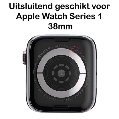 Apple Watch Series 1 38 mm Hoesje Siliconen - Transparant