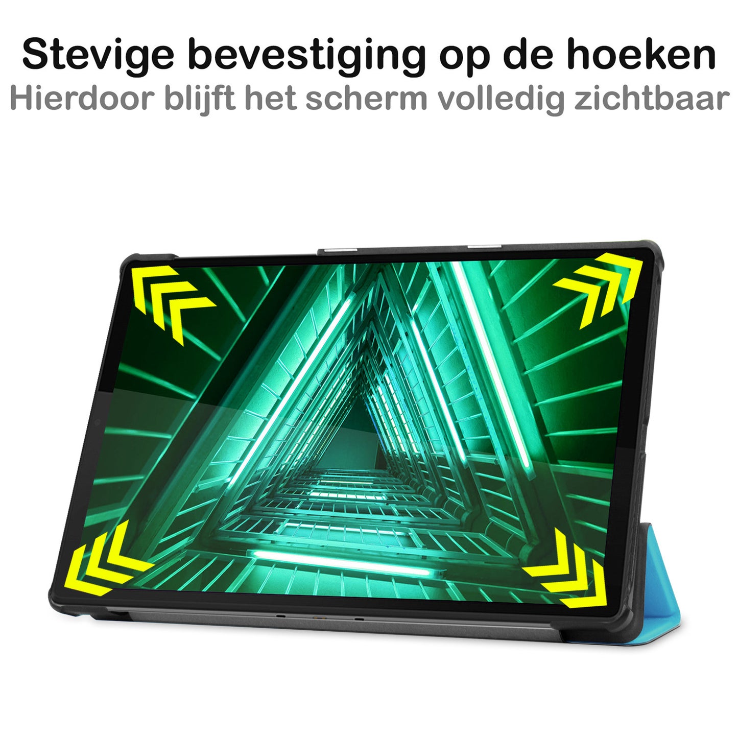 Lenovo Tab M10 FHD Plus 2nd Gen Hoesje Book Case - Lichtblauw