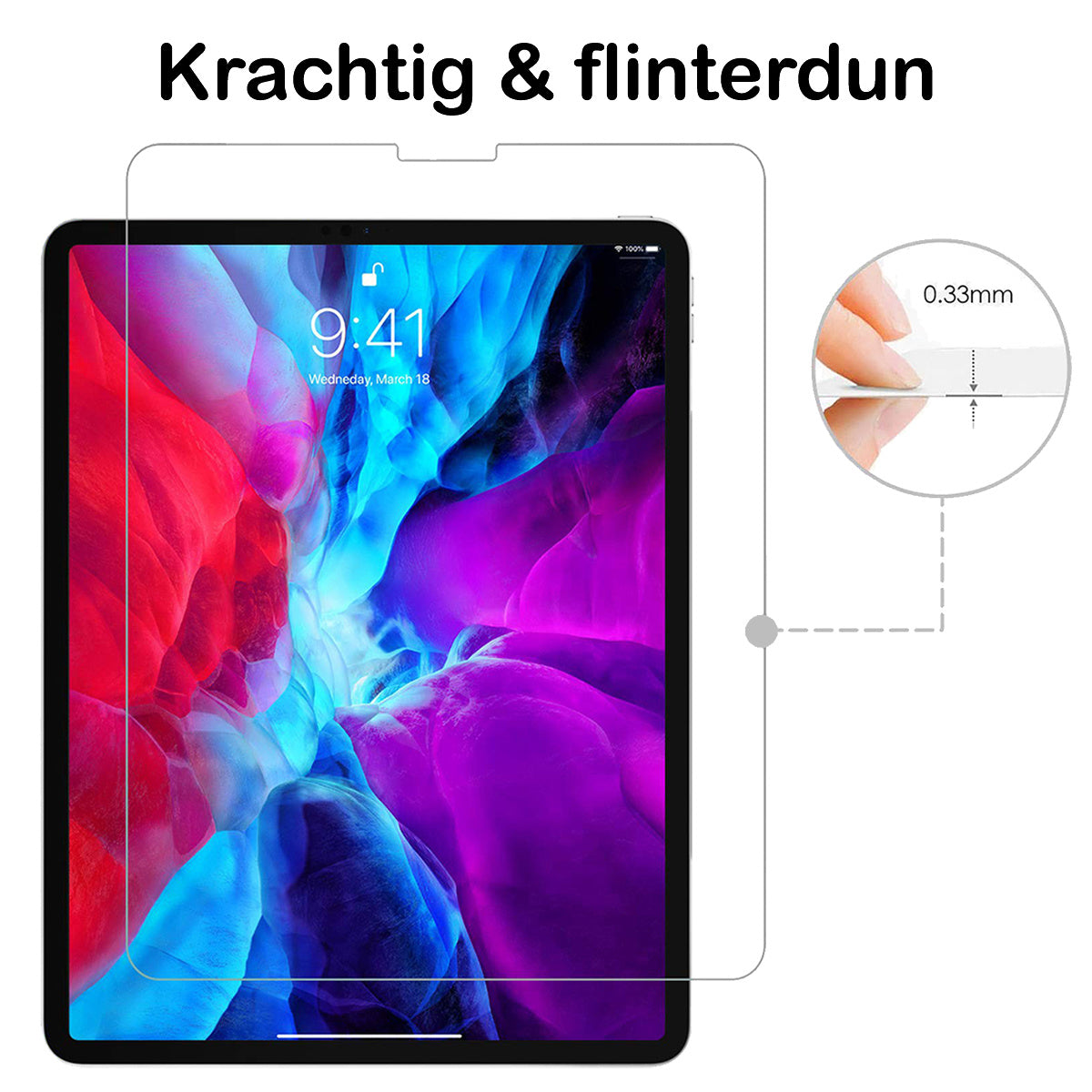 Screenprotector Geschikt voor iPad Pro 11 inch 2020/2021 Screenprotector Glas