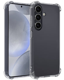 Samsung S24 Plus Hoesje Shockproof Backcover Siliconen - Transparant