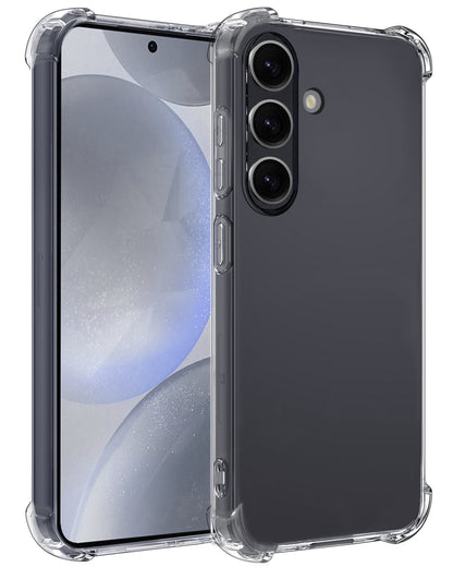 Samsung S24 Plus Hoesje Shockproof Backcover Siliconen - Transparant