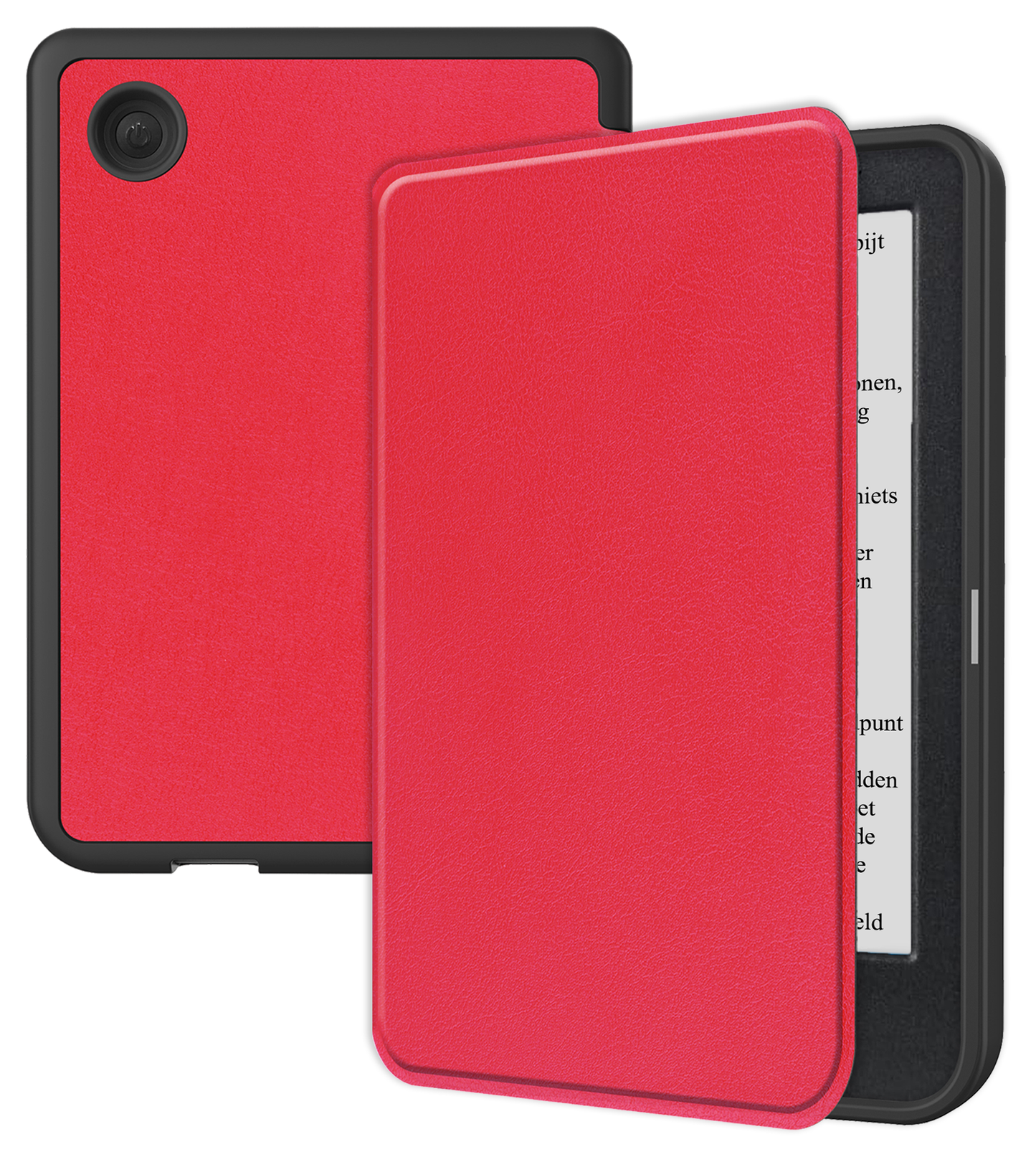 Kobo Clara BW Hoesje Book Case - Rood