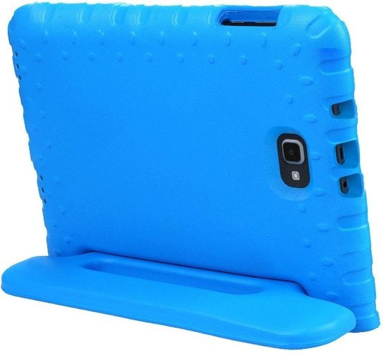 Samsung Galaxy Tab A 10.5 2018 Hoesje Kids Cover Bumper - Blauw