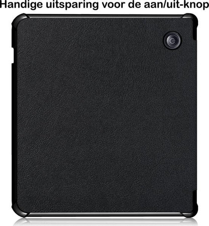 Kobo Libra H2O Trifold Hoesje - Zwart