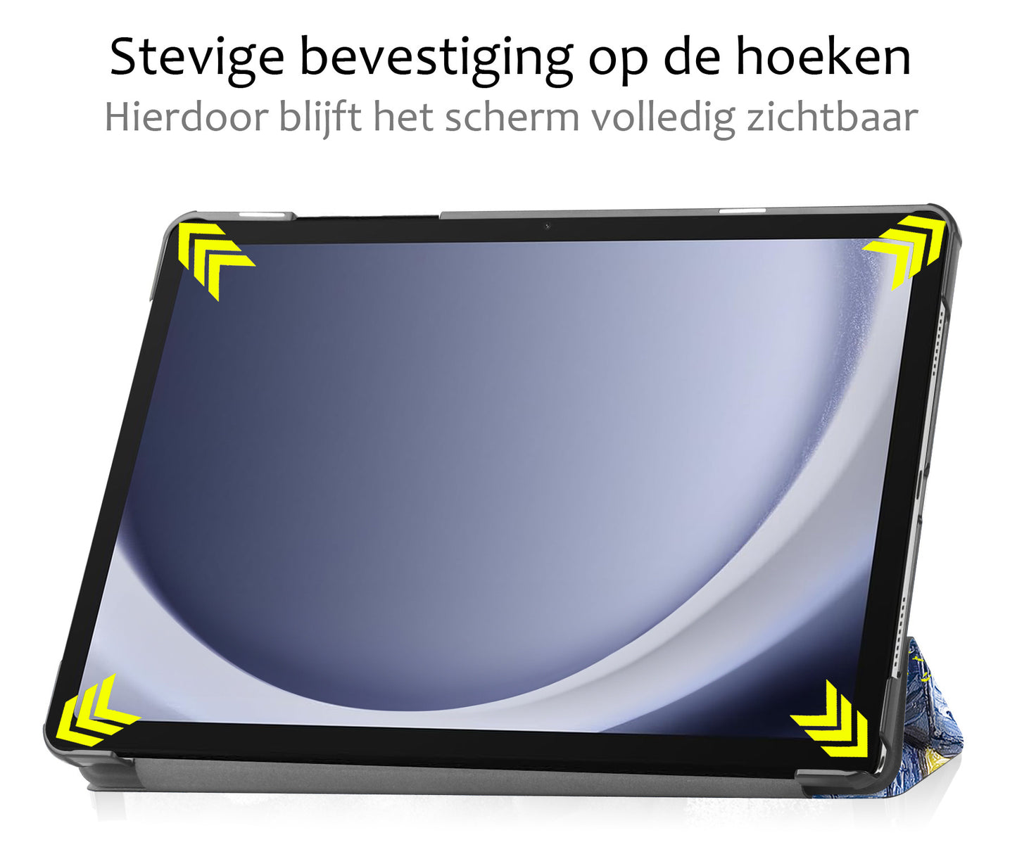 Samsung Galaxy Tab A9 Plus Hoesje Book Case - Sterrenhemel