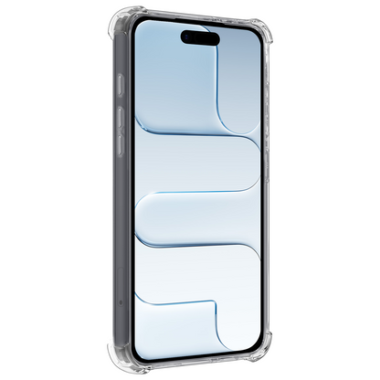 iPhone Air Hoesje Kaarthouder Backcover Shockproof - Transparant