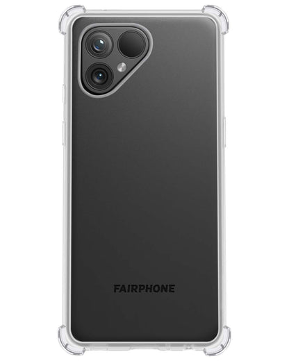 Fairphone 5 Hoesje Shockproof Backcover Siliconen - Transparant