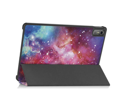 Lenovo Tab M10 5G Trifold Bookcase Hoes - Galaxy
