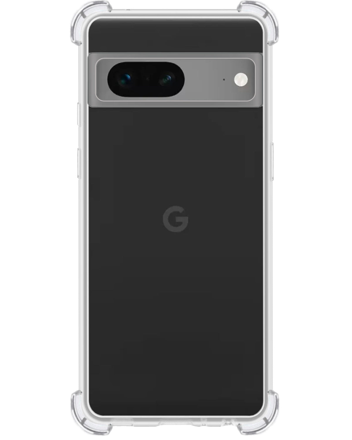 Google Pixel 7 Hoesje Shock Proof Siliconen - Transparant