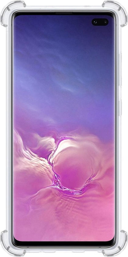 Samsung S10 Hoesje Shockproof Backcover Siliconen - Transparant