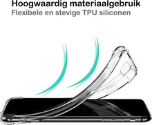 Samsung A20e Hoesje Shockproof Backcover Siliconen - Transparant
