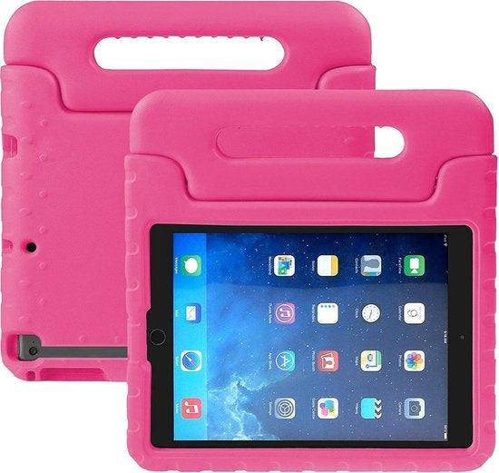 iPad Mini 4 Hoesje Kids Cover Bumper Met Screenprotector - Roze