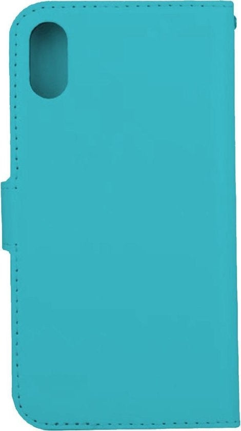 iPhone XR Hoesje Book Case Kunstleer - Turquoise