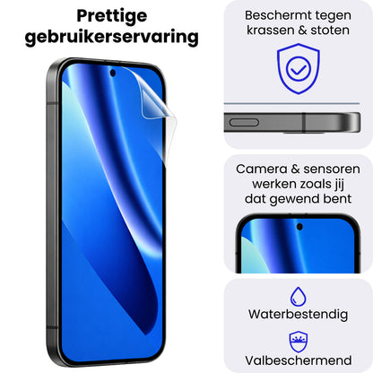 Google Pixel 10a Screenprotector Soft TPU - Full Screen