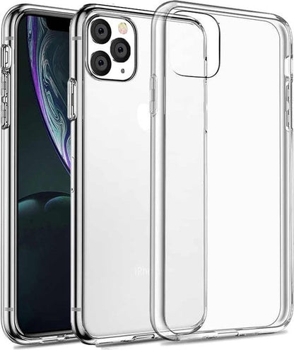 iPhone 11 Pro Hoesje Siliconen Backcover Lichtgewicht - Transparant