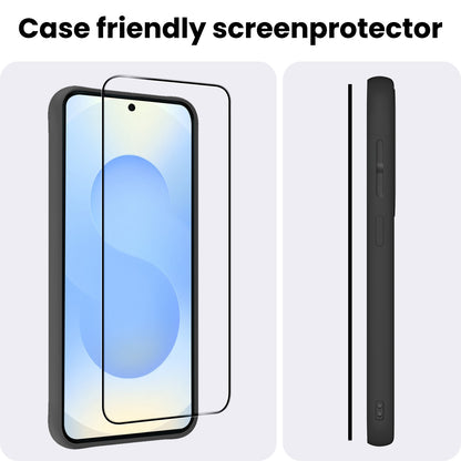 Samsung S25 FE Screenprotector Gehard Glas - Full Screen