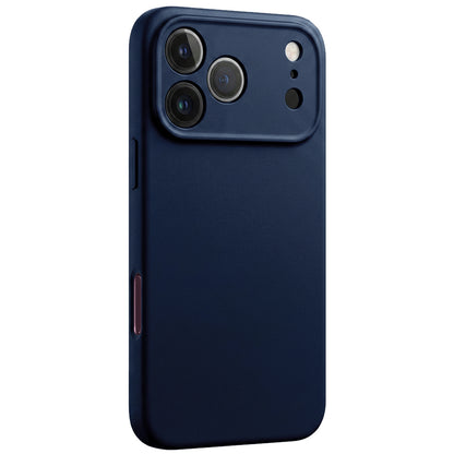 iPhone 18 Pro Hoesje Siliconen Backcover Lichtgewicht - Donkerblauw