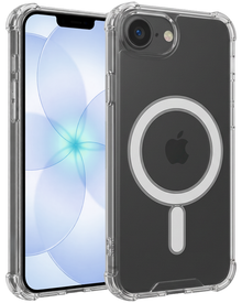 iPhone 17e Hoesje Geschikt voor Magsafe Backcover Shockproof - Transparant