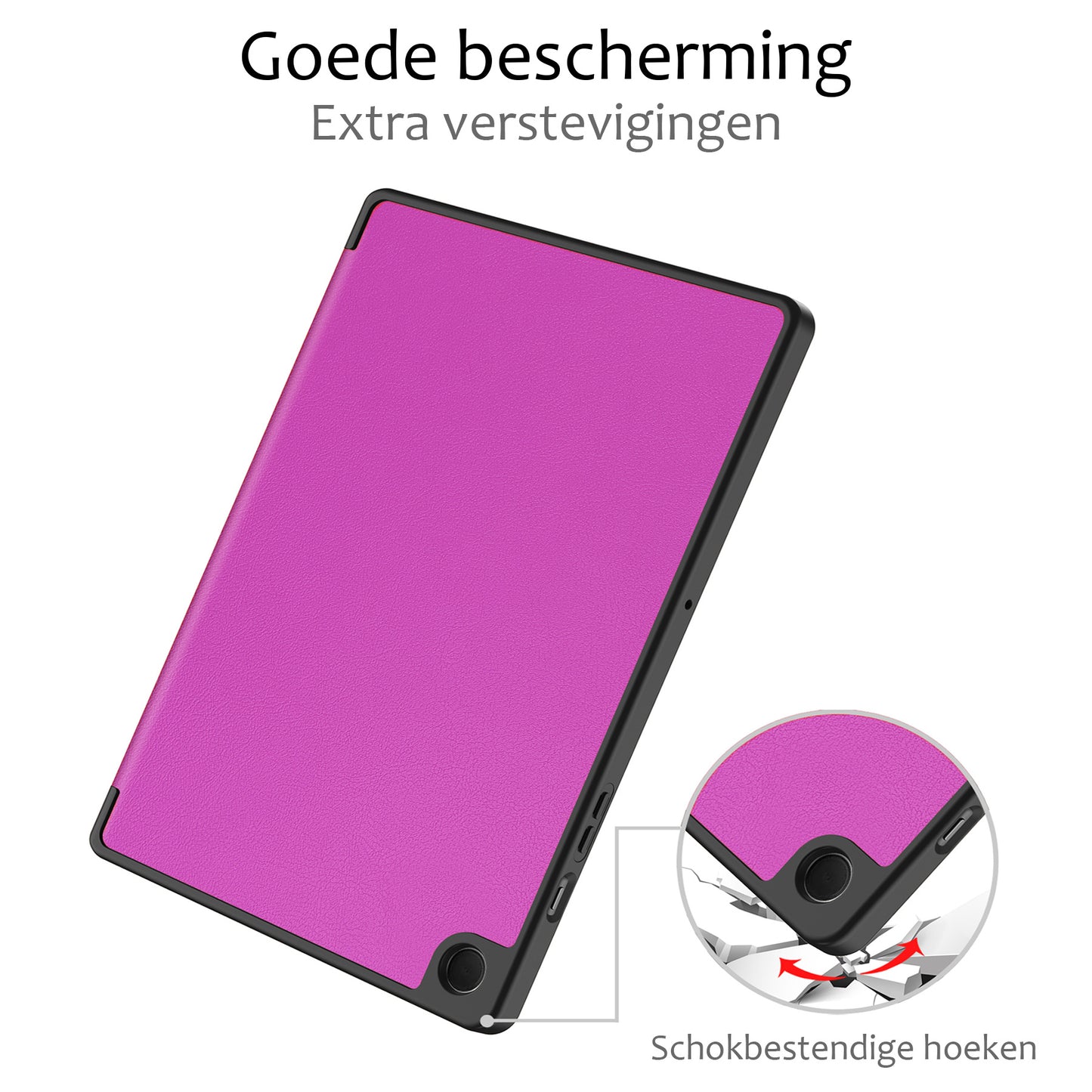 Samsung Galaxy Tab A9 Hoesje Book Case - Paars